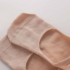 Skin-friendly Women's Silk Invisible Boat Socks
