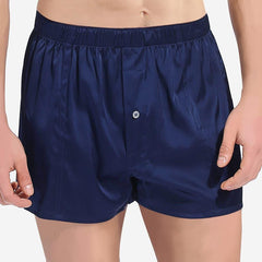 Soft Comfy Fitted Draping Silk Boxer for Men