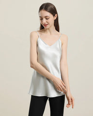 19Momme V Neck Silk Camisole