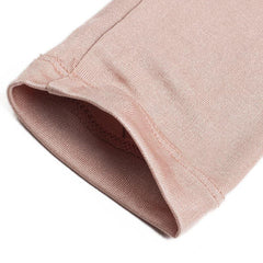 100% Silk Women Thermal Underwear Set, Pink