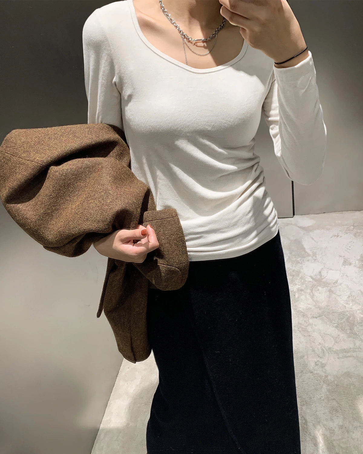 Women‘s Brushed Thermal Underwear Set - DAISYSILK UK