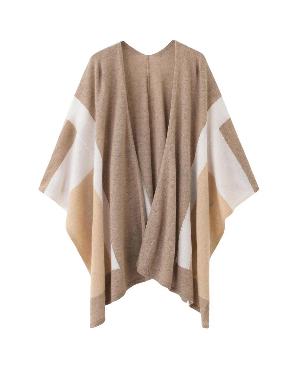 Women's Cashmere Wrap Shawl, Camel