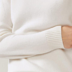 Women's Mock Neck Cashmere Sweater
