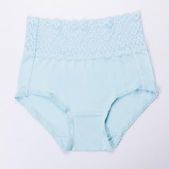 Silk High waist Lace Lingerie Knitted Panties