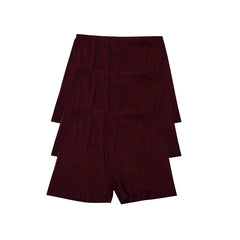 3 Pcs Large Elasticity Knit Soft Silk Boxer Shorts