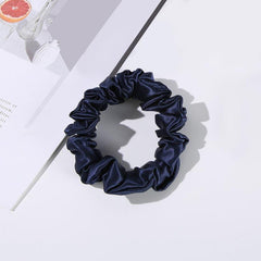 22 Momme 2.5 CM Silk Hair Loop Scrunchy 4PCS Set