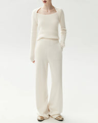 100% Cashmere Camisole and Wide Leg Pants
