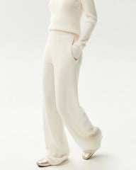 100% Cashmere Camisole and Wide Leg Pants