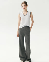 100% Cashmere Camisole and Wide Leg Pants