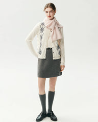 100% Cashmere Classic Knit Scarf
