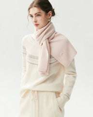 100% Cashmere Classic Knit Scarf