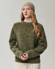 100% Cashmere Oversized Saddle Shoulder Sweater
