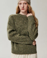 100% Cashmere Oversized Saddle Shoulder Sweater
