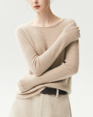 100% Pure Cashmere Lightweight Pullover Top