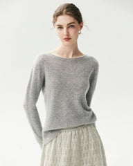 100% Pure Cashmere Lightweight Pullover Top