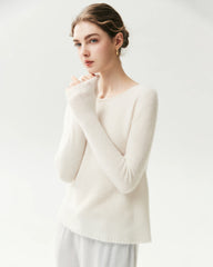 100% Pure Cashmere Lightweight Pullover Top