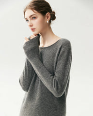 100% Pure Cashmere Lightweight Pullover Top