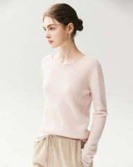 100% Pure Cashmere Lightweight Pullover Top