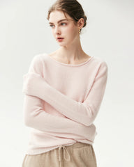 100% Pure Cashmere Lightweight Pullover Top
