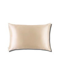 19 Momme Silk Zippered Pillowcase, Champagne