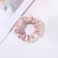 22 Momme 2.5 CM Silk Hair Loop Scrunchy 4PCS Set