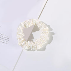 22 Momme 2.5 CM Silk Hair Loop Scrunchy 4PCS Set