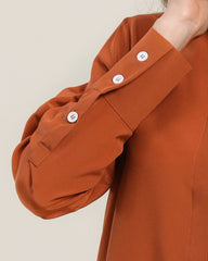Bow-Tie Silk Shirt for Women