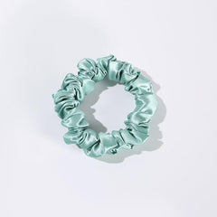 22 Momme 2.5 CM Silk Hair Loop Scrunchy 4PCS Set