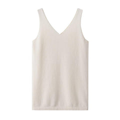 Cashmere V Neck Sweater Vest