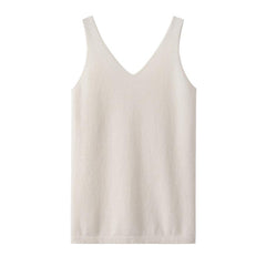 Cashmere V Neck Sweater Vest