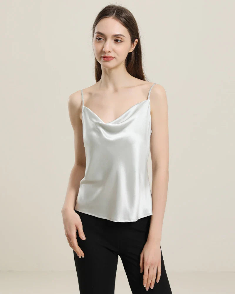 Cowl Neck Camisole - DAISYSILK UK