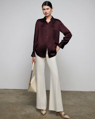 30 Momme Women's Slouchy Silk Shirt