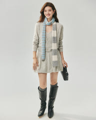 Cashmere Silk V-Neck Cardigan & Camisole
