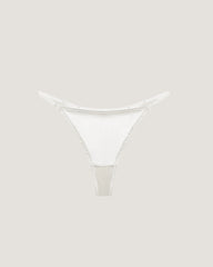 Silk Wireless Bra and V String Thong Set