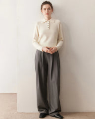 Women’s Polo Neck Cashmere Sweater