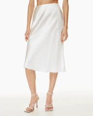 Elegant Knee-Length Silk Skirt - DAISYSILK UK