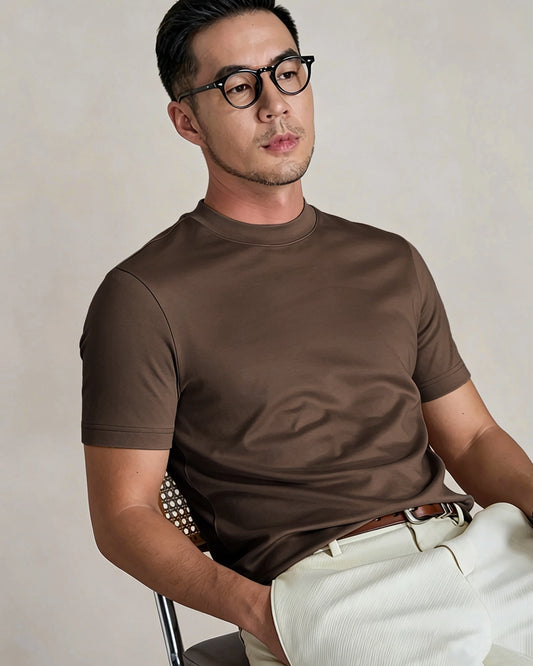 Men's Slim Fit Silk Jersey