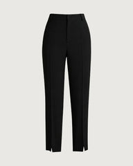 Triacetate Slim Fit Ankle Pants
