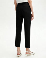 Triacetate Blazer and Ankle Pants Suit Set