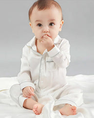Luxury Silk Baby Unisex Onesie