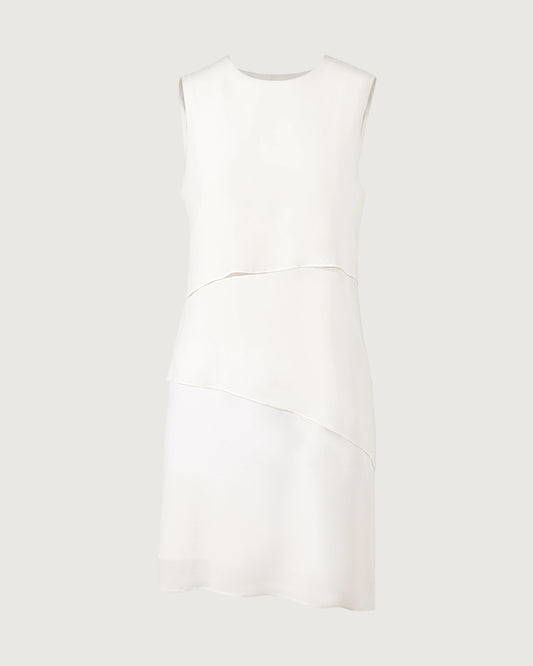 19 Momme Silk Layered A Line Dress