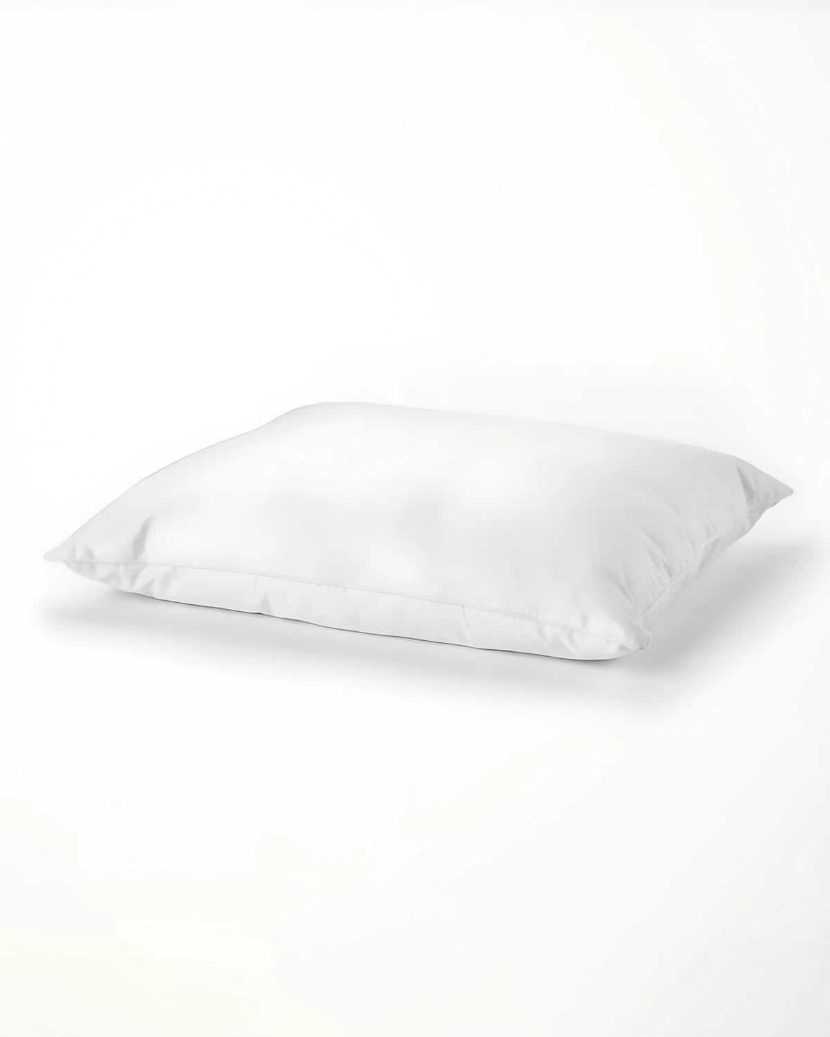Jacquard Mulberry Silk Filled Pillow, White