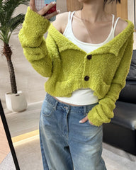 Wool Brushed Camisole with Built-In Bra - DAISYSILK UK