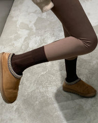Women Cashmere Modal Blend Crew Socks