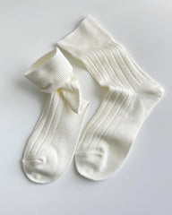 Women Cashmere Modal Blend Crew Socks