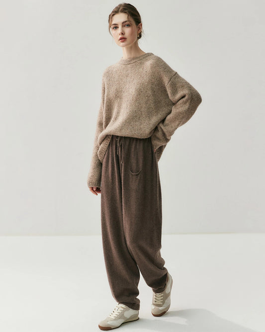 Women’s Relaxed Fit Cashmere Wool Pants