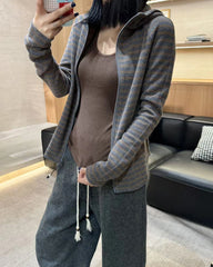 Wool Brushed Thermal Tank with Built-In Bra - DAISYSILK UK