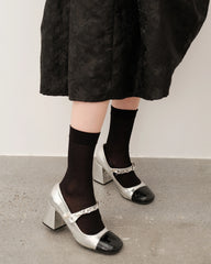 Women’s Cashmere Modal Blend Right Angle Crew Socks