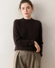 Women’s Half Mock Neck Cashmere Sweater