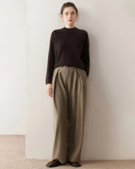 Women’s Half Mock Neck Cashmere Sweater